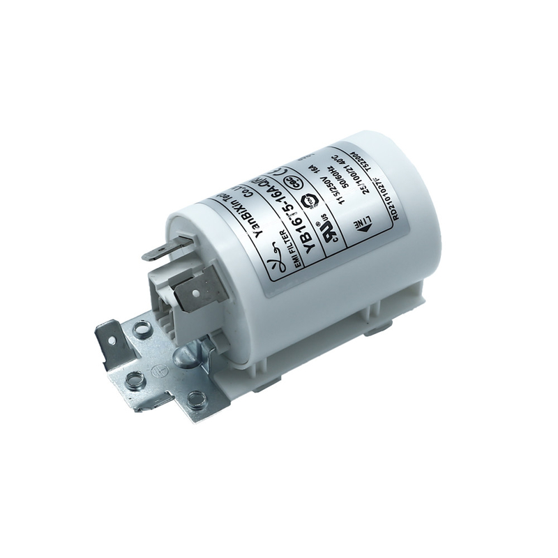 YB16T5-16A-Q 115V 250V 16A EMI filtro EMC Bianco plastica alloggiamento filtro per elettrodomestici