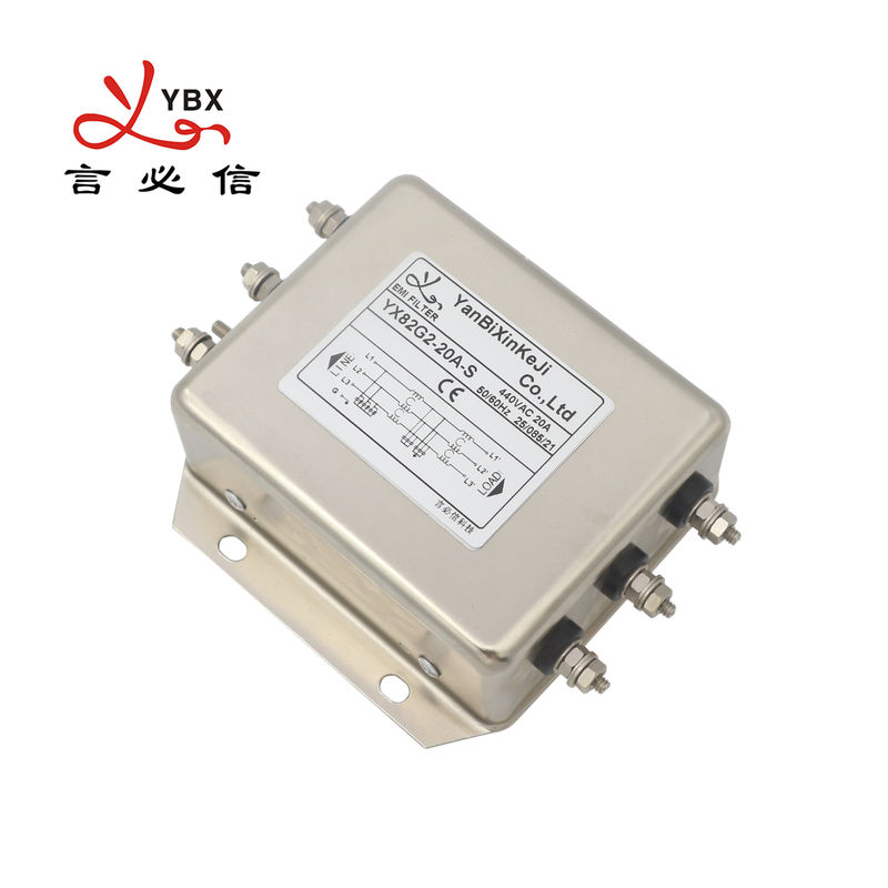 filtro passivo da potere di EMI Filter contabilità elettromagnetica dell'invertitore 20A per il servomotore