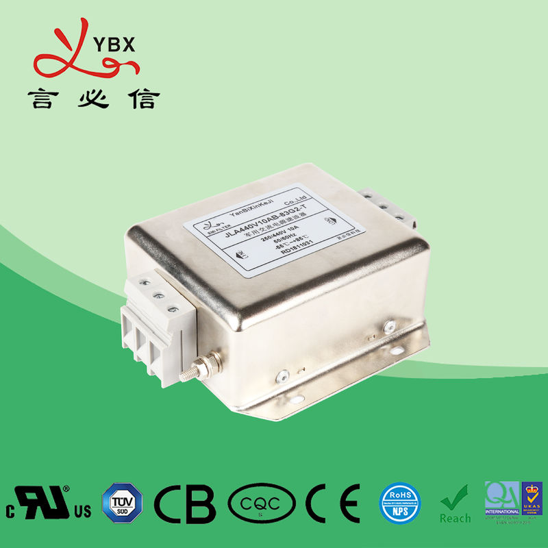 Filtro anti-interferenze del filtro da RFI di monofase di rendimento elevato di Yanbixin/RFI 110V 250VAC 6A